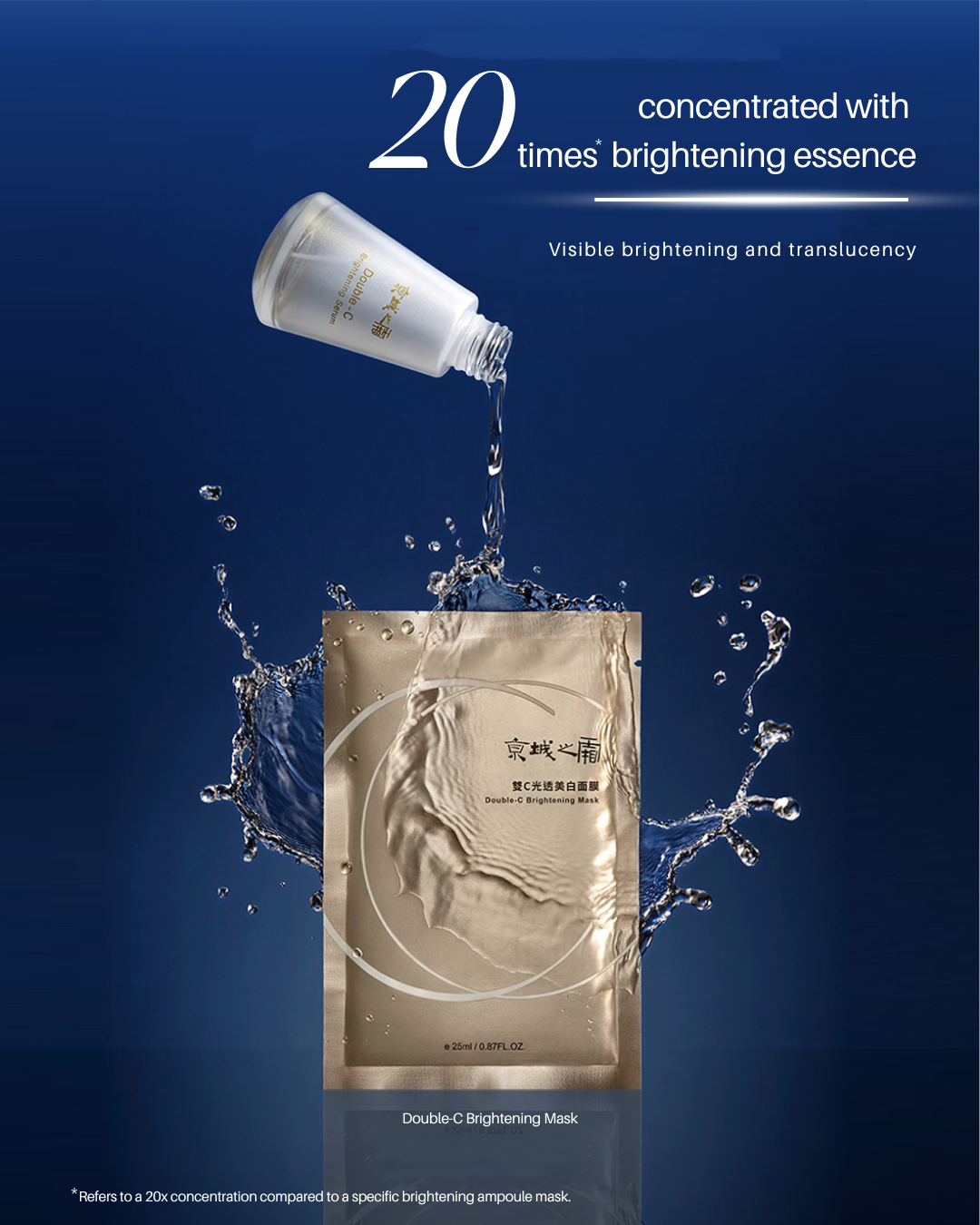 Jing Cheng Double Vitamin C Brightening Mask