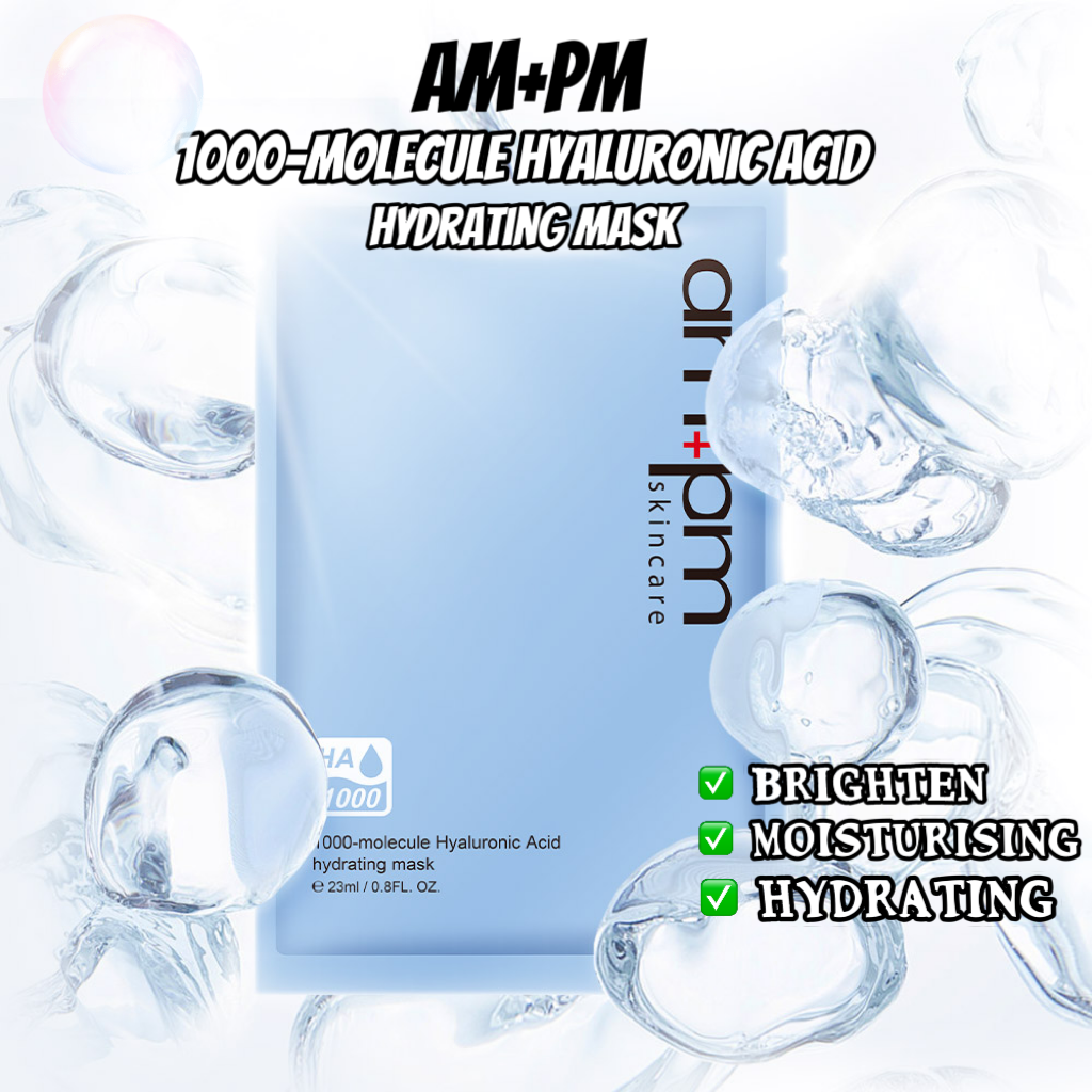 am+pm 1000-molecule Hyaluronic Acid hydrating mask