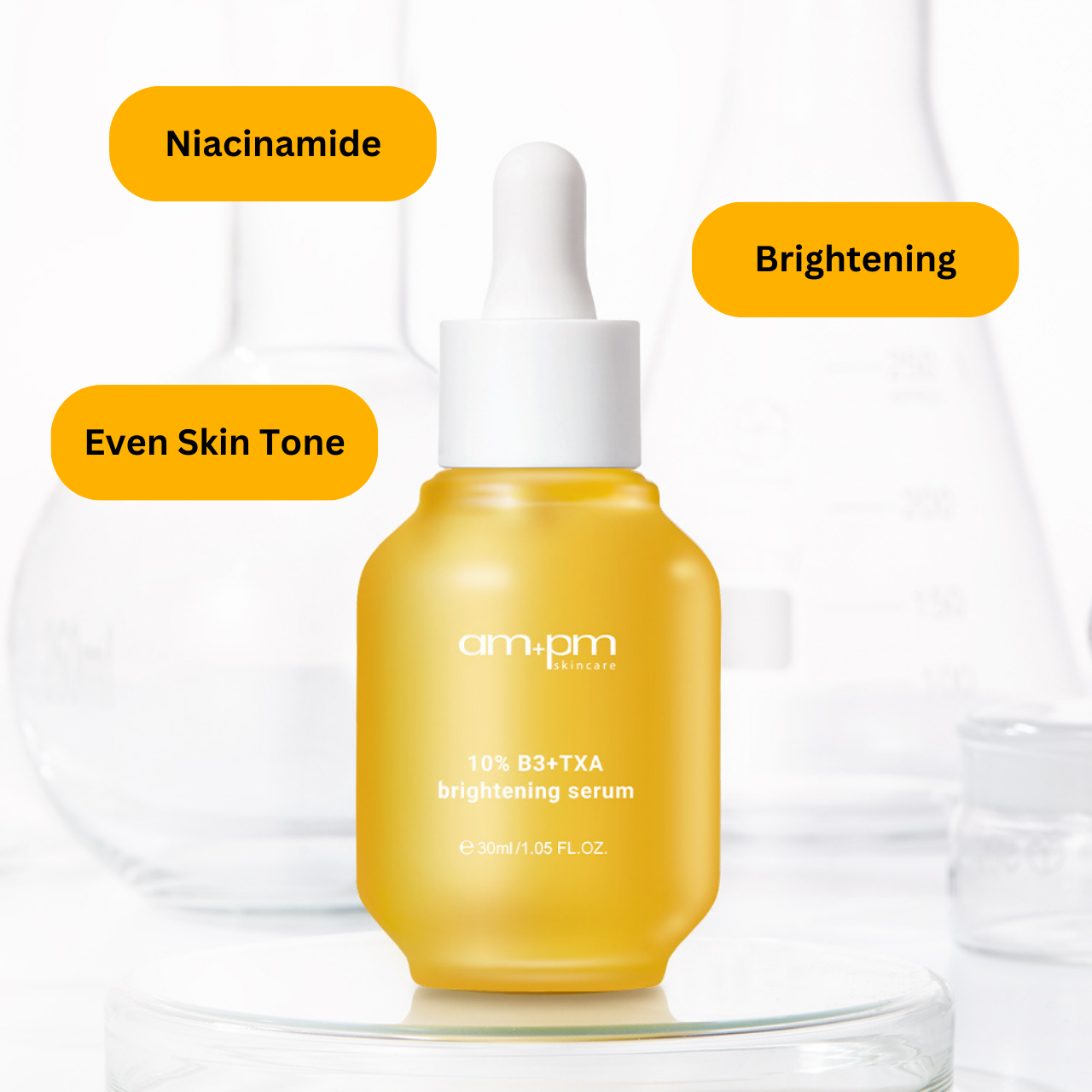 am+pm 10% B3+TXA Brightening Serum