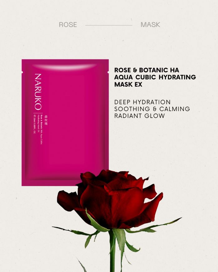 Rose & Botanic HA Aqua Cubic Hydrating Mask EX