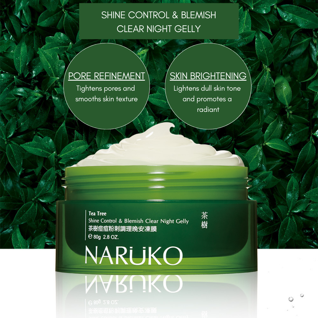 Tea Tree Shine Control & Blemish Clear Night Gelly