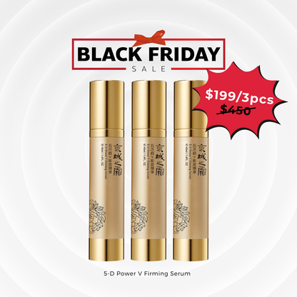 [Black Friday Deal] Jing Cheng 5-D Power V Firming Serum Trio Value Set